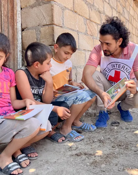 Icrc helps people in conflict areas