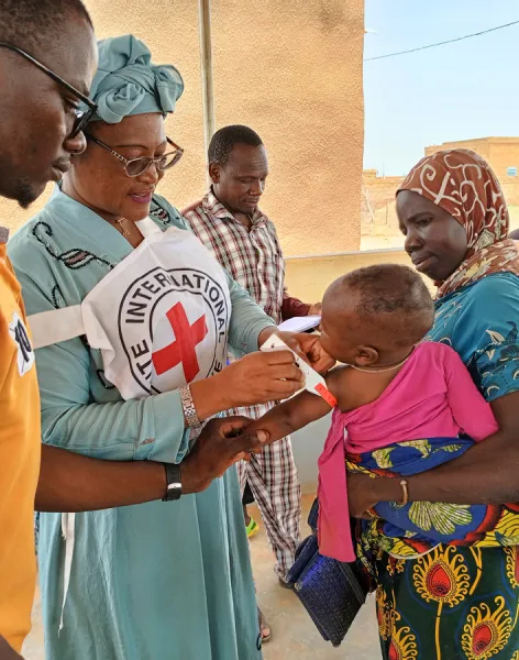 Icrc helps people in conflict areas