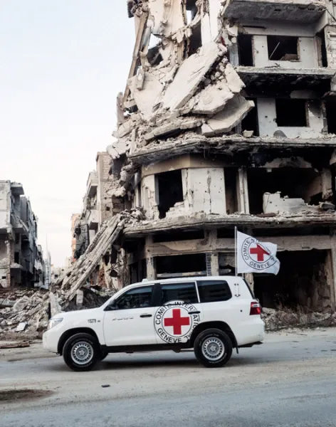 Icrc helps people in conflict areas