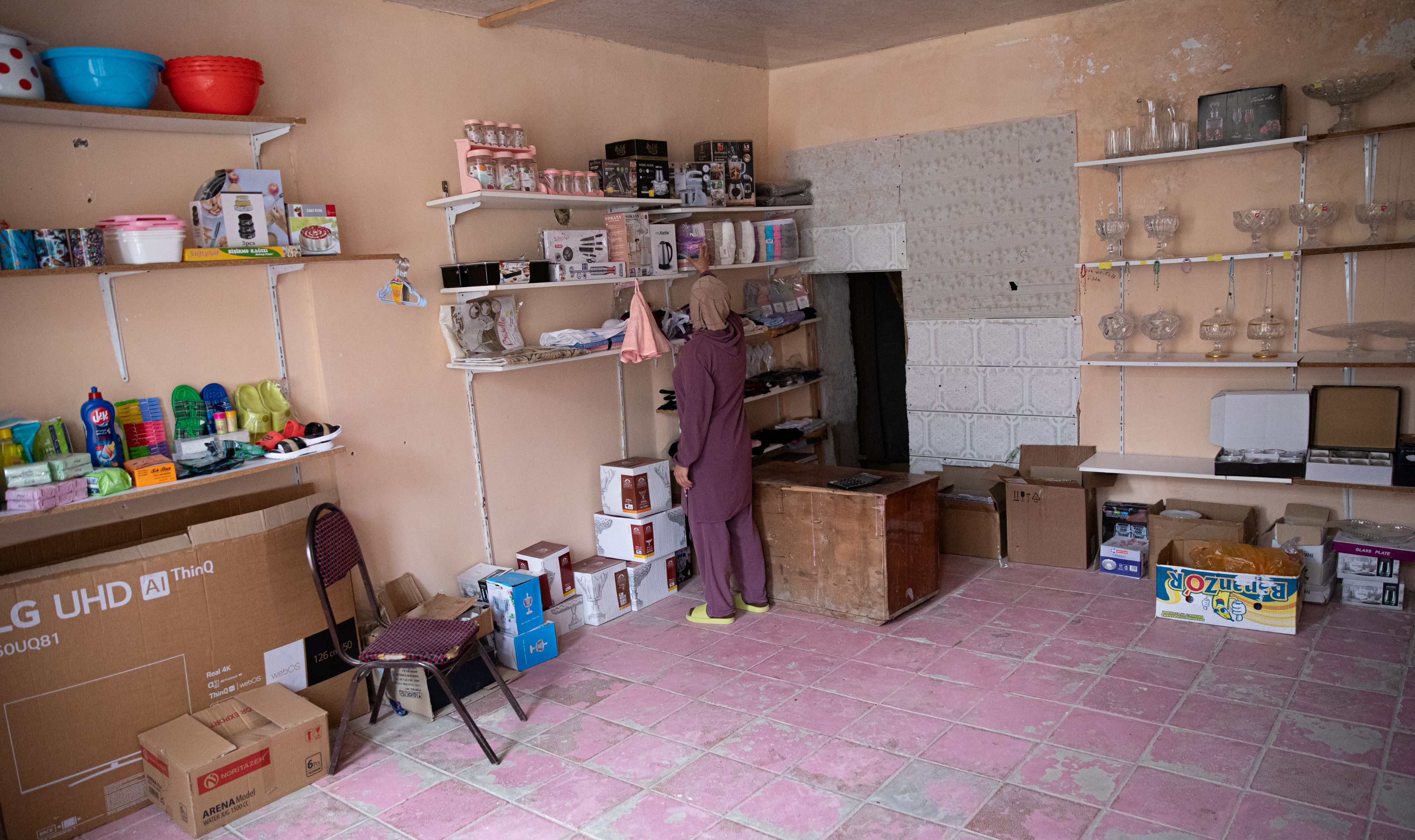 Sevda at her market