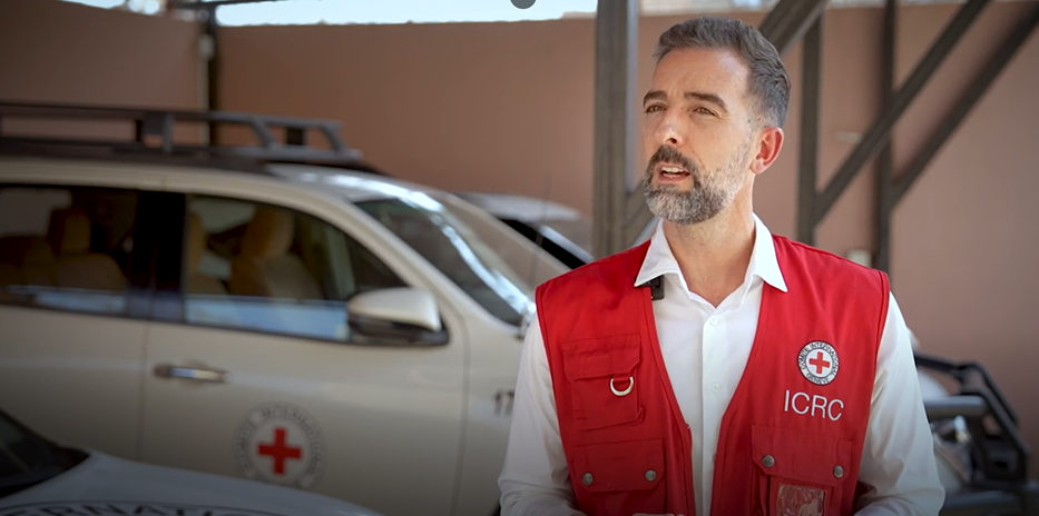 José Luis Pozo, head of operations of the ICRC in Sudan