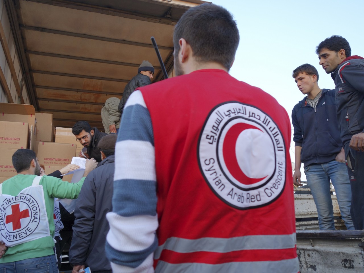 سورية: الهلال الأحمر والصليب الأحمر من أجل الجميع في كل مكان | اللجنة  الدولية للصليب الأحمر