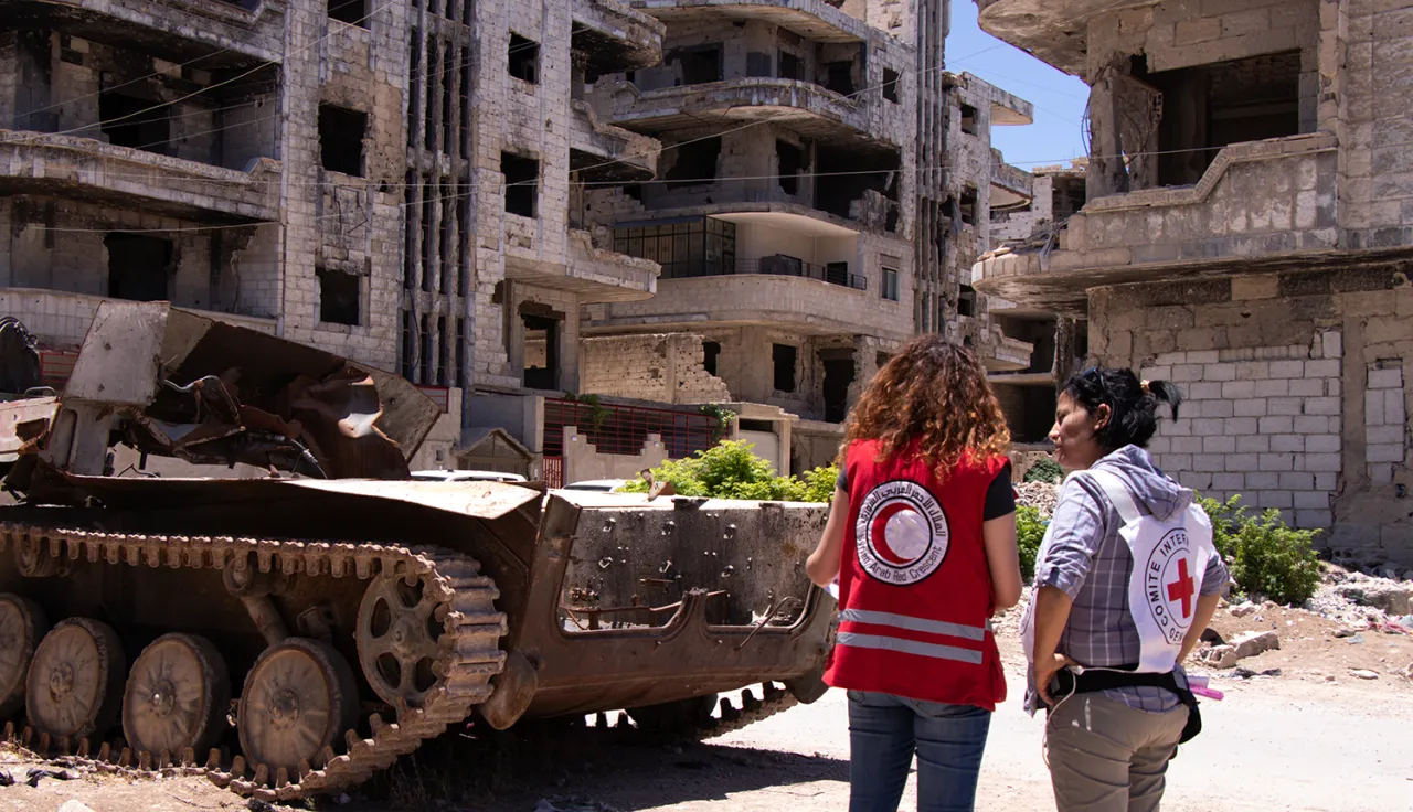 The International Red Cross and Red Crescent Movement is the world's largest humanitarian network