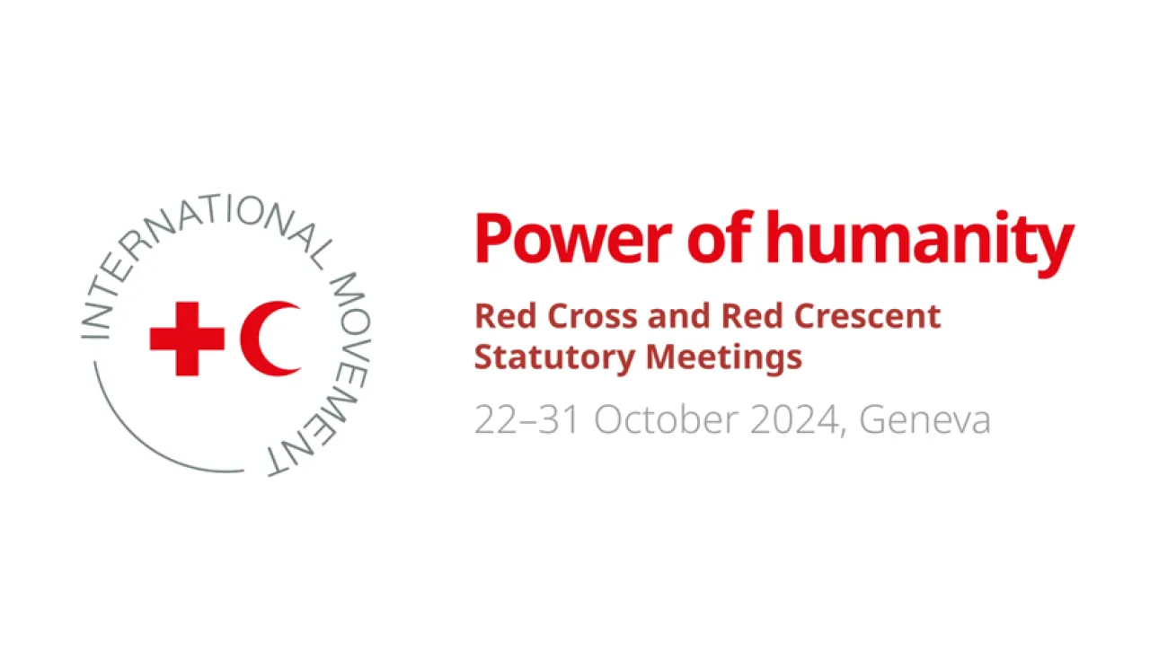 international conference logo movement icrc