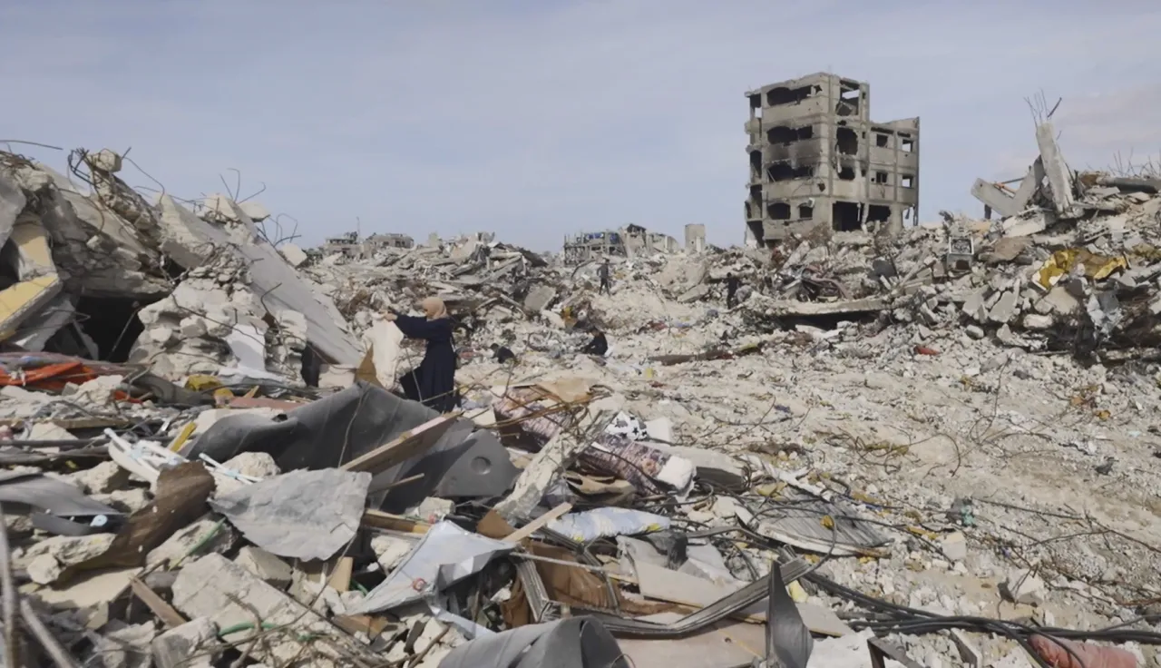 Return-to-North-Gaza-ICRC-04 a destroyed neighbourhood in Gaza