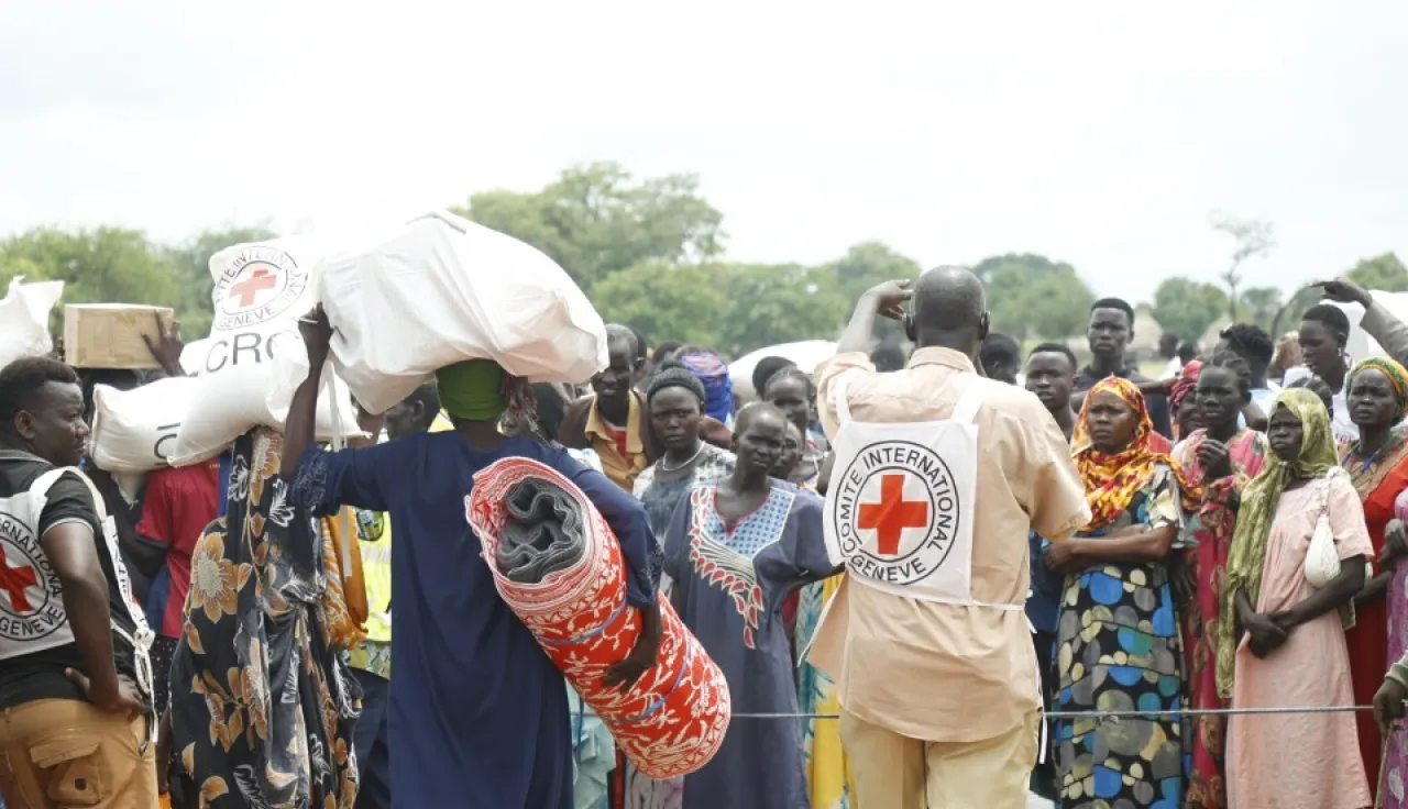 South Sudanese returnees at Gok Machar