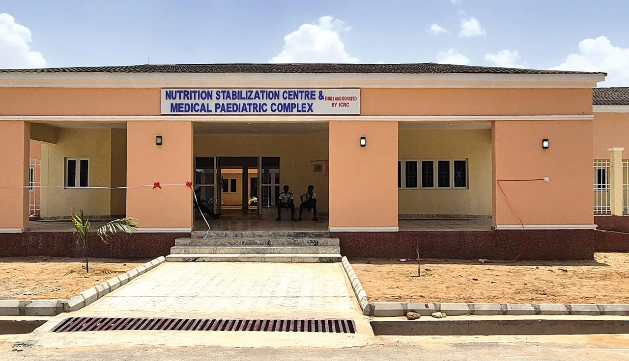 ICRC suppoerted malnutrition Stabilization Centre, Damaturu