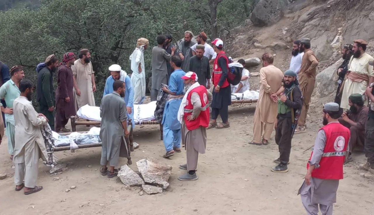 Afghanistan earthquake ICRC ARCS 2025 Afghanistan earthquake ICRC ARCS 2025