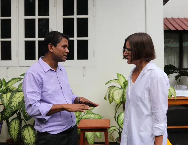 ICRC President Mirjana Spoljaric in Yangon, Myanmar, on September 6, 2024