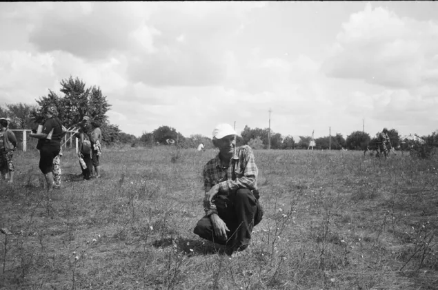 Hryhorii Terentiev, resident of Pidlyman village, Kharkiv region.