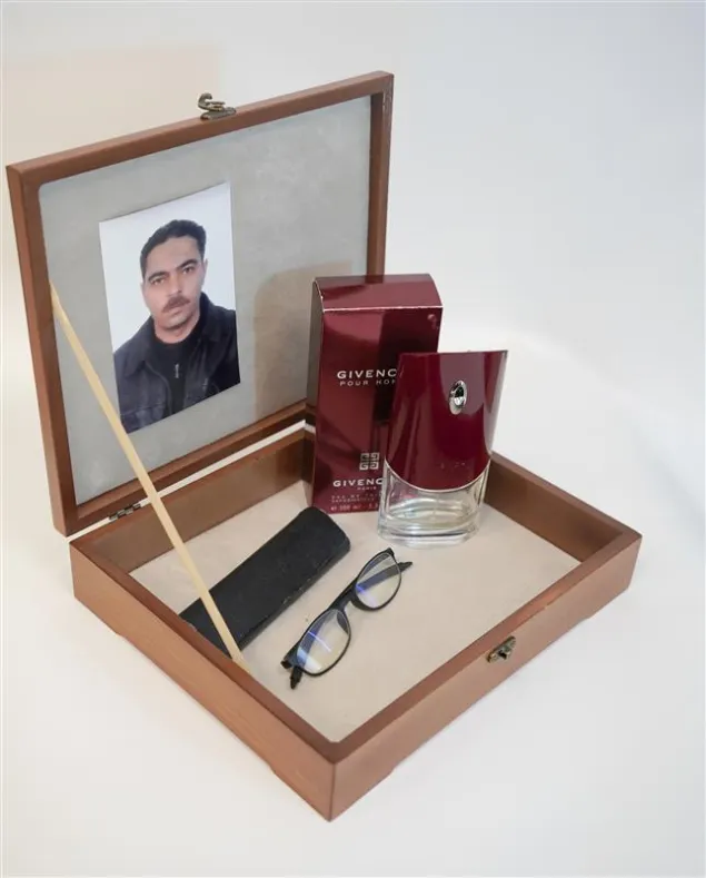 A memory box of Abdulmenem (A missing person)