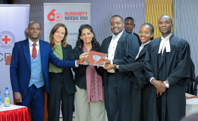 The runners' up team from Cavendish University