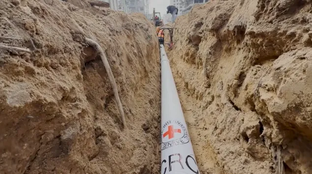 Gaza-AV-News-ICRC-water-pipe Gaza-AV-News-ICRC-water-pipe