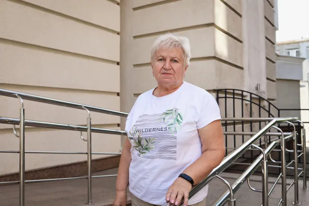 Liudmyla in Poltava Region.