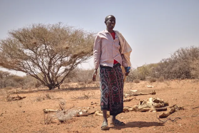 Abdulkadir Mohamed Farah, 61, a resident of Ilix village in Galgaduud region of Somalia