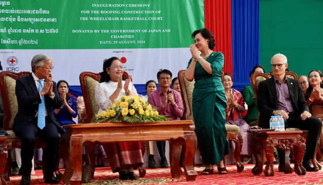 Her Royal Highness Princess Sisowath Kanthireth of Cambodia. Stephen Rae/ICRC