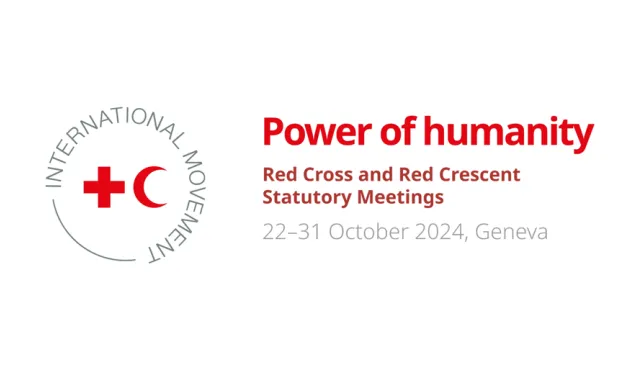 international conference logo movement icrc