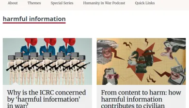 Harmful information archives