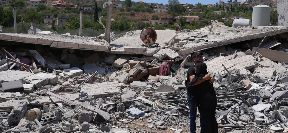 Destruction in South Lebanon