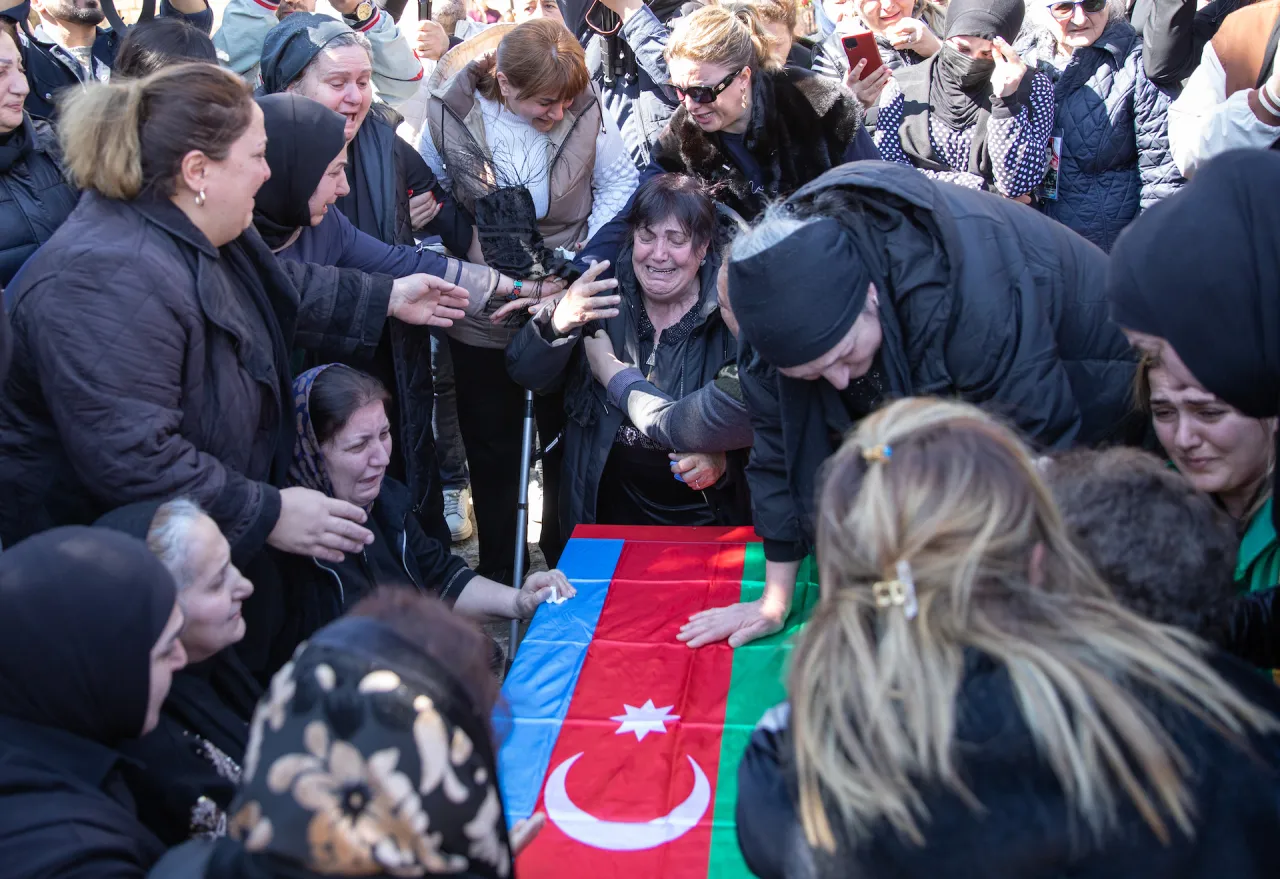 burying ceremony of Akif's remains