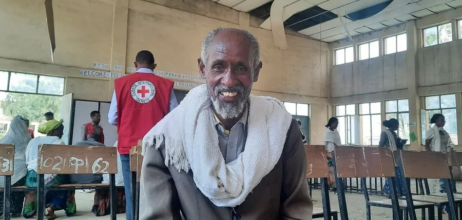Displaced person in ethiopia