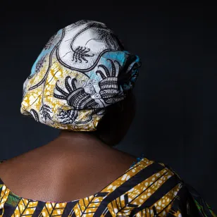 Neema, survivor of sexual violence in the DRC.