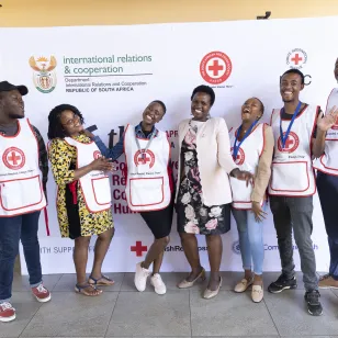 Image of South African Red Cross Volunteers 