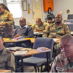 IHL and IHRL dissemination for members  of SANDF in Pretoria