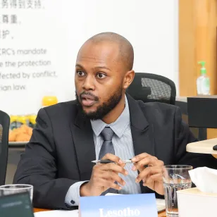 Mr. Chabana Ernest, First Secretary, Kingdom of Lesotho