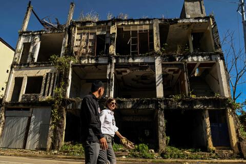 President Spoljaric in the Most Affected Area in Marawi President Spoljaric in the Most Affected Area in Marawi
