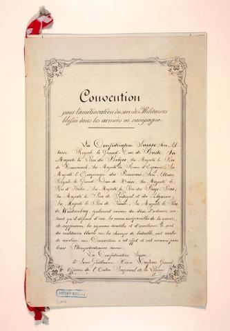 First Geneva Convention in 1864