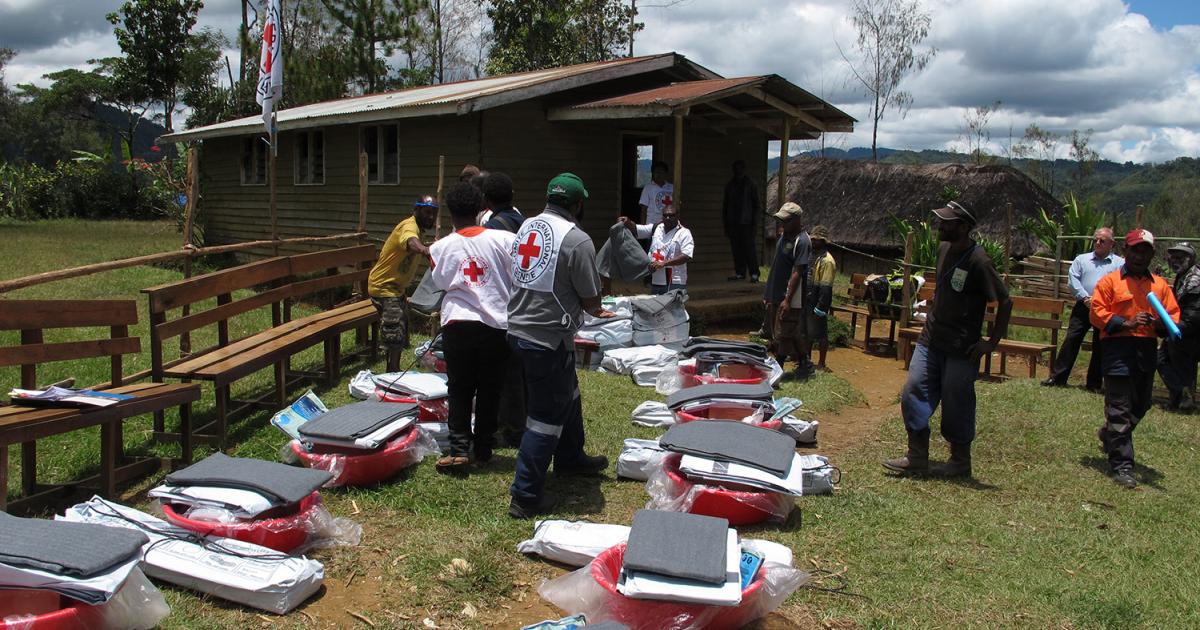 Papua New Guinea Thousands Receive Humanitarian Assistance In The