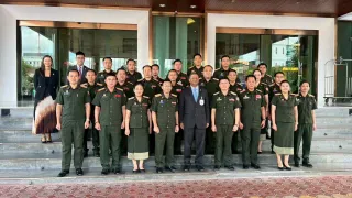 Laos IHL seminar for armed forces