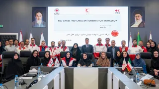 Group photo of the Movement Orientation Workshop for NS staff