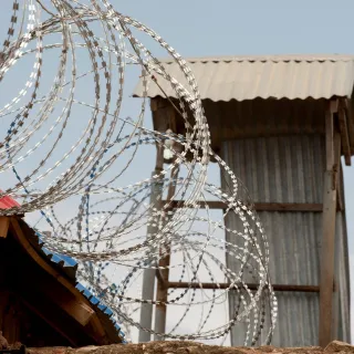 Baidoa, central prison. ICRC visit in detention program.
