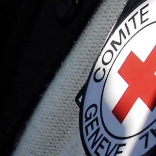 An image shows the emblem of the International Committee of the Red Cross. ICRC An image shows the emblem of the International Committee of the Red Cross