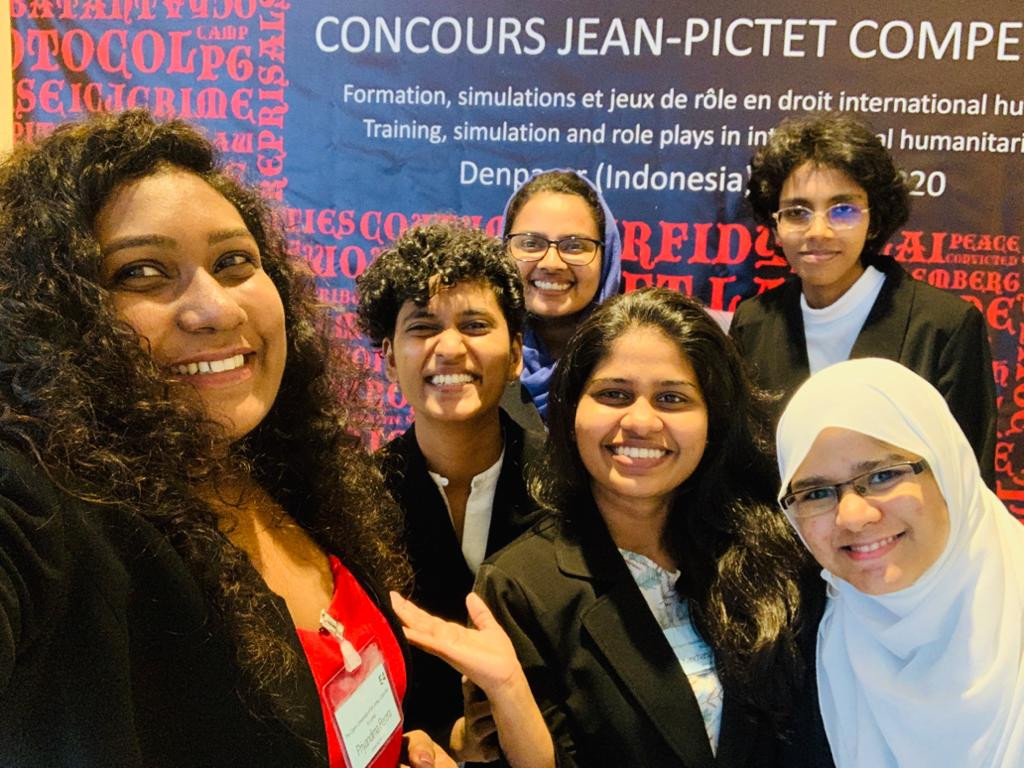 Sri Lankan students at Jean-Pictet IHL competition | ICRC