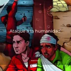 Portada de la Revista de la Cruz Roja Media Luna Roja: Ataque a la Humanidad