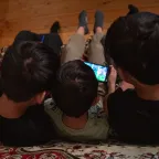 Rasul and his brothers spending time together