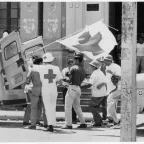 Evacuation of the injured in Guatamala City