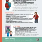 Afiche Recomendaciones para niños, niñas y adolescentes para un viaje seguro