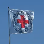 ICRC flag Flag of the International Committee of the Red Cross