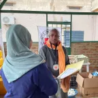 Remise d'attestation à une détenue Remise d'attestation à une détenue