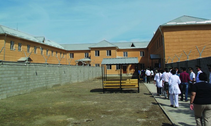 The new TB hospital in Penal Institution 31.