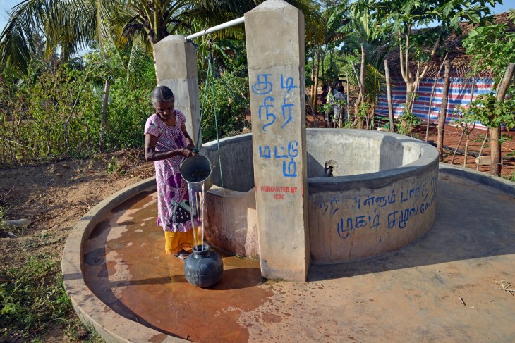 The ICRC is ensuring safe water and sanitation in Sri Lanka